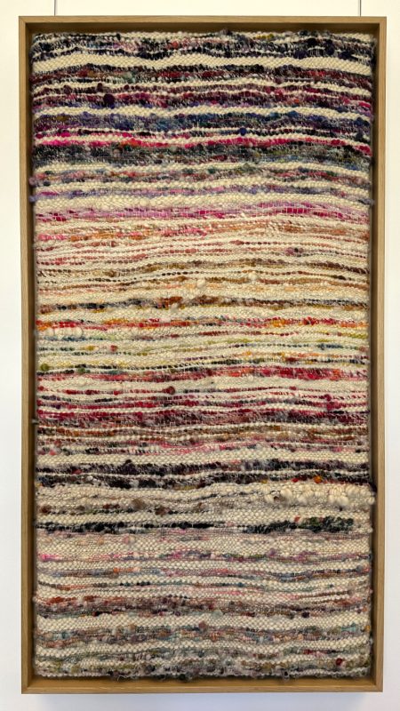 hand woven wall hanging